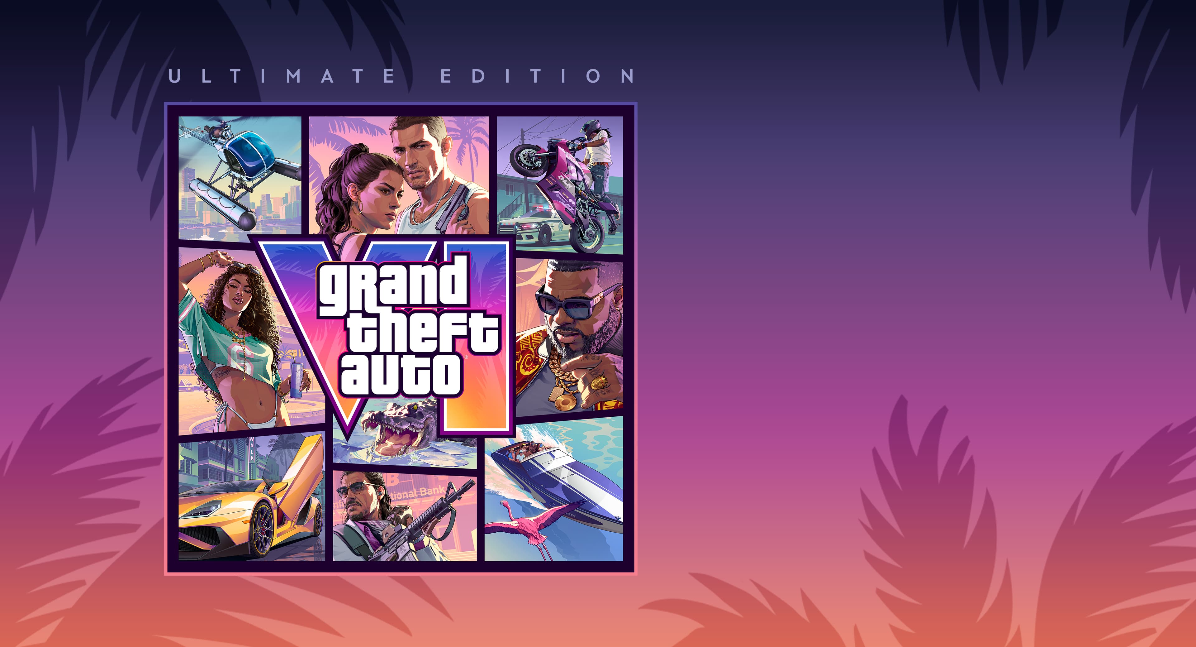 Grand Theft Auto VI Ultimate Edition cover artwork